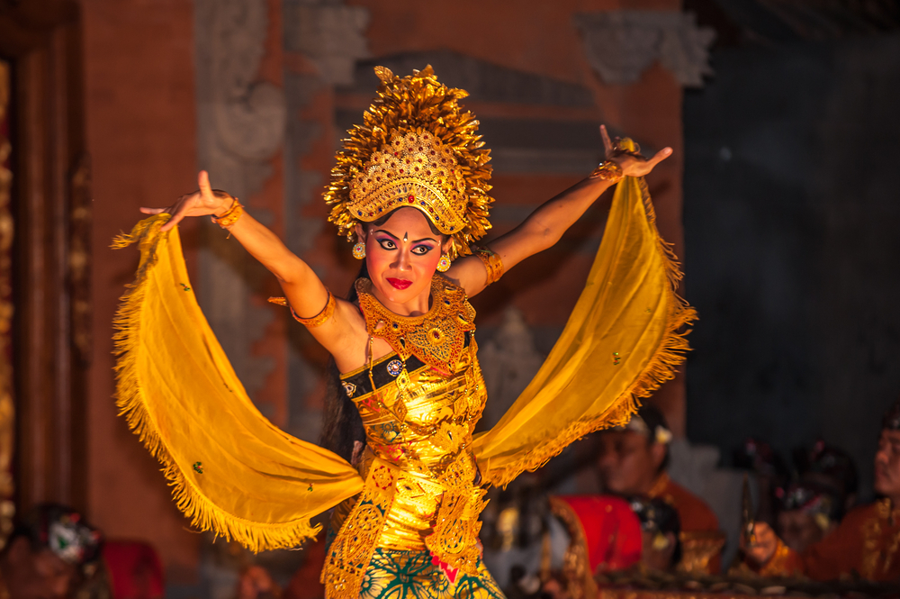 Taniec legong - Ubud, Bali